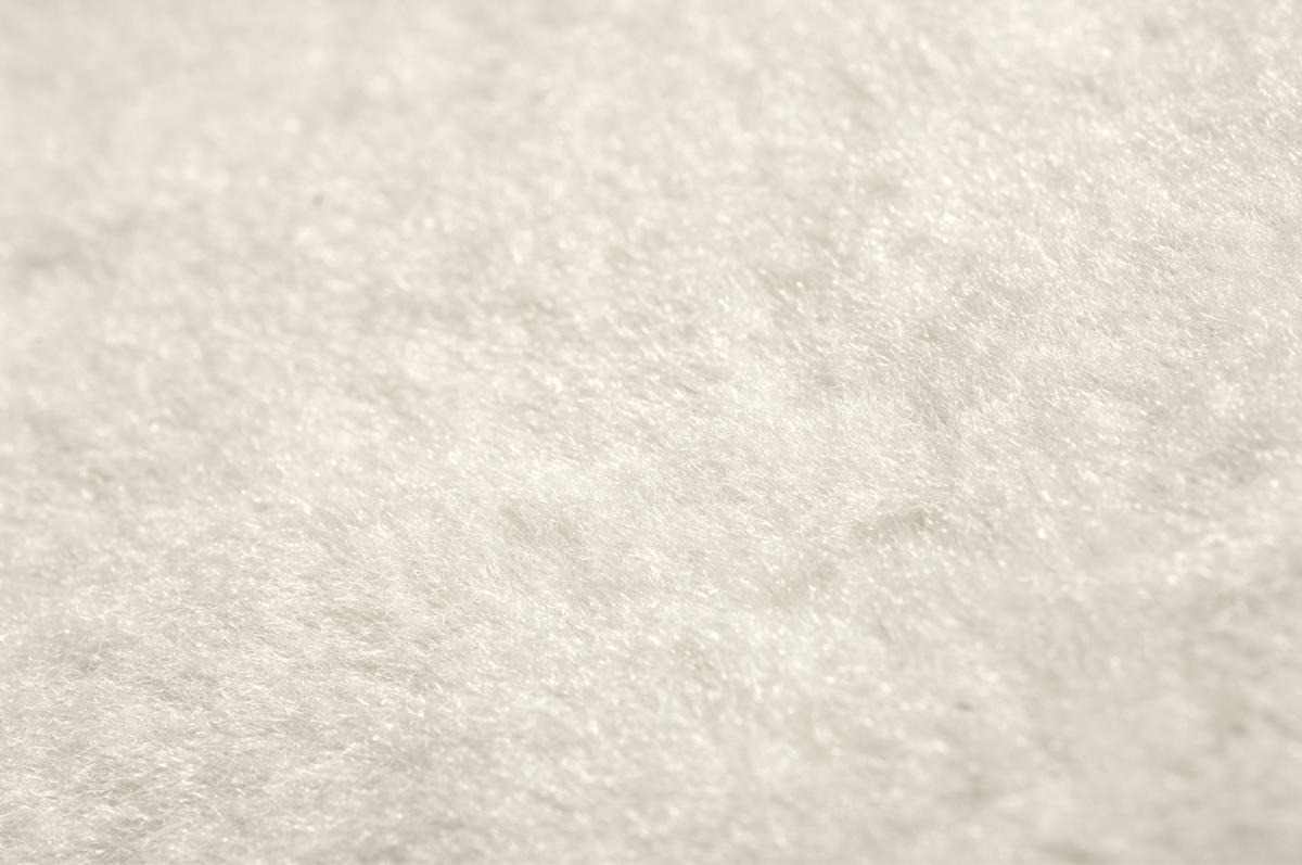 White Sheepskin Closeup
